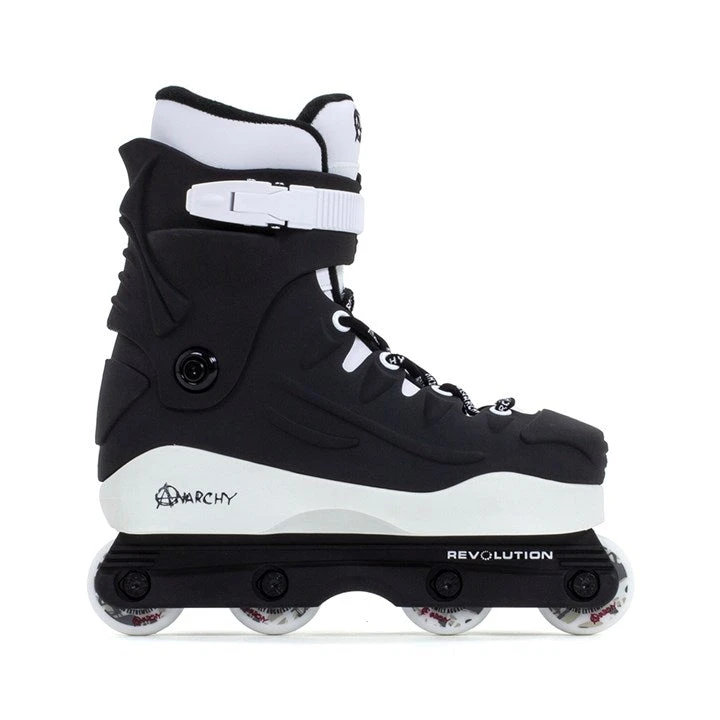 Anarchy Revolution II Aggressive Skates - Black 2 Anarchy Revolution II Aggressive Skates - Black - Image 2