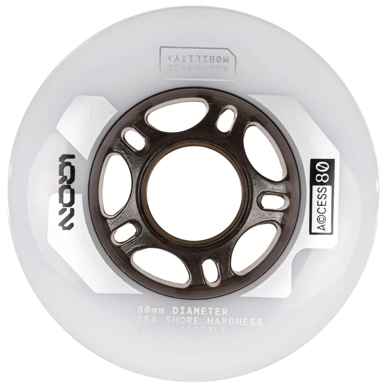 Iqon Access Natural Wheels 80mm 85a - Set Of 4 1 Iqon Access Natural Wheels 80mm 85a - Set Of 4