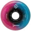 Luminous Light Up Inline Skate Wheels - Galaxy 4 Pack