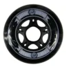 Ground Control Black Wheels 80mm 85a - Set Of 4