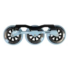 Ground Control Tri Skate Frame V3 110mm Complete Setup - Blue