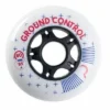 Ground Control White Wheels 80mm 85a - Set Of 4