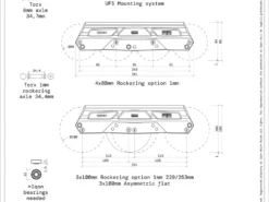 Iqon AG Decode Pro 80 Light UFS Frames And Bearings Combo 6 Iqon AG Decode Pro 80 Light UFS Frames And Bearings Combo -Stylish Skates iqon ag decode pro 80 ufs frame specs 1