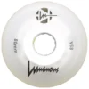 Luminous Light Up Inline Skate Wheels - White 4 Pack