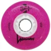 Luminous Light Up Inline Skate Wheels - Pink Glitter 4 Pack
