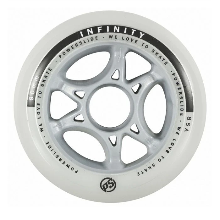 Powerslide Infinity II Inline Skate Wheels 85a - 4 Pack 1 Powerslide Infinity II Inline Skate Wheels 85a - 4 Pack