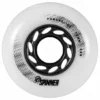 Powerslide Spinner White Wheels 72mm 88a - Set Of 4
