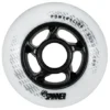 Powerslide Spinner White Wheels 84mm 85a - Set Of 4