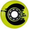 Undercover Cosmic Rosche Yellow Wheels Full Radius 80mm 86a - Set Of 4