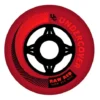 Undercover Raw Red Wheels Bullet Radius 76mm 85a - Set Of 4